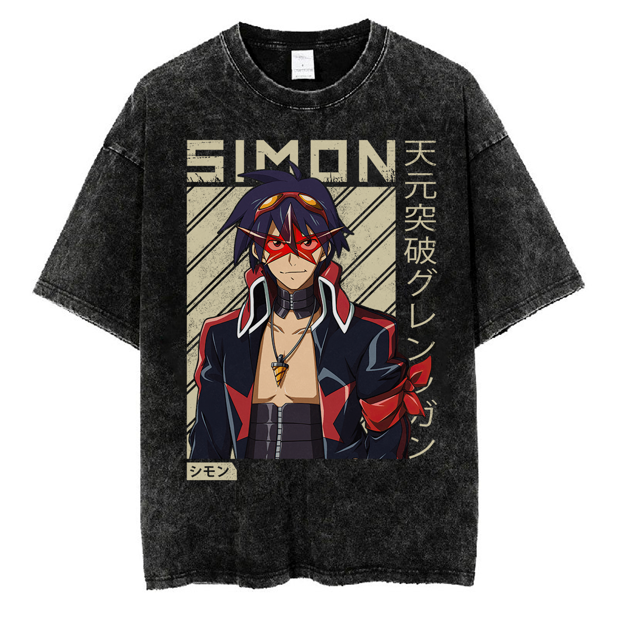 Simon Tengen Toppa Gurren Lagann T-shirt V4