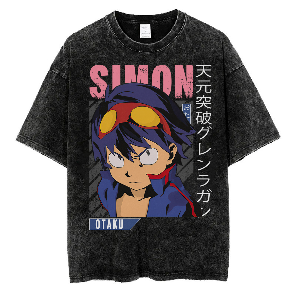 Simon Tengen Toppa Gurren Lagann T-shirt V5