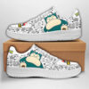 Snorlax Pokemon Air Anime Sneakers