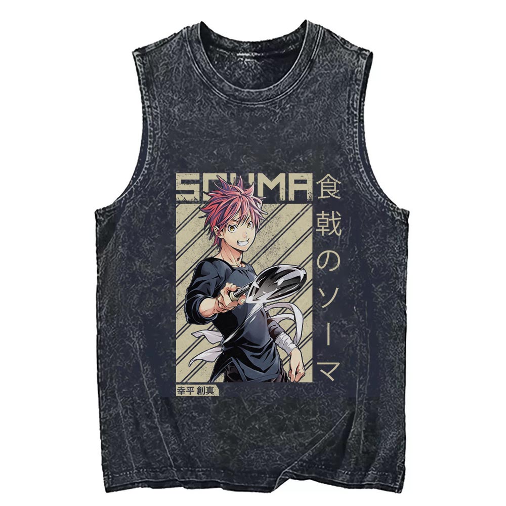 Souma Yukihira Food Wars Tank Top V4