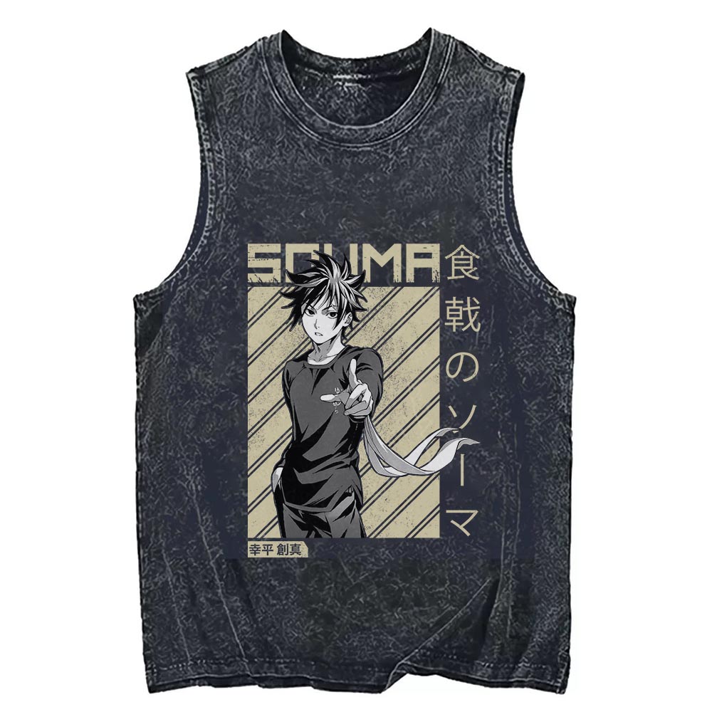 Souma Yukihira Food Wars Tank Top V5