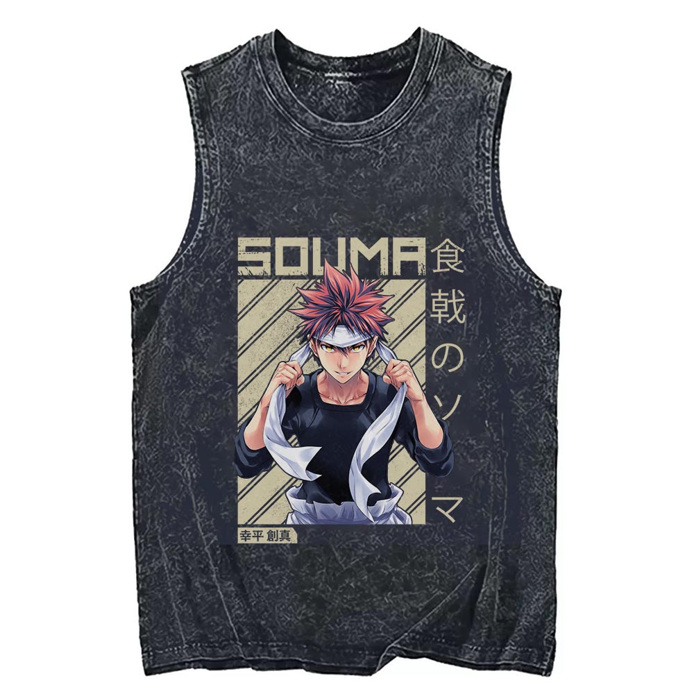 Souma Yukihira Food Wars Tank Top V6