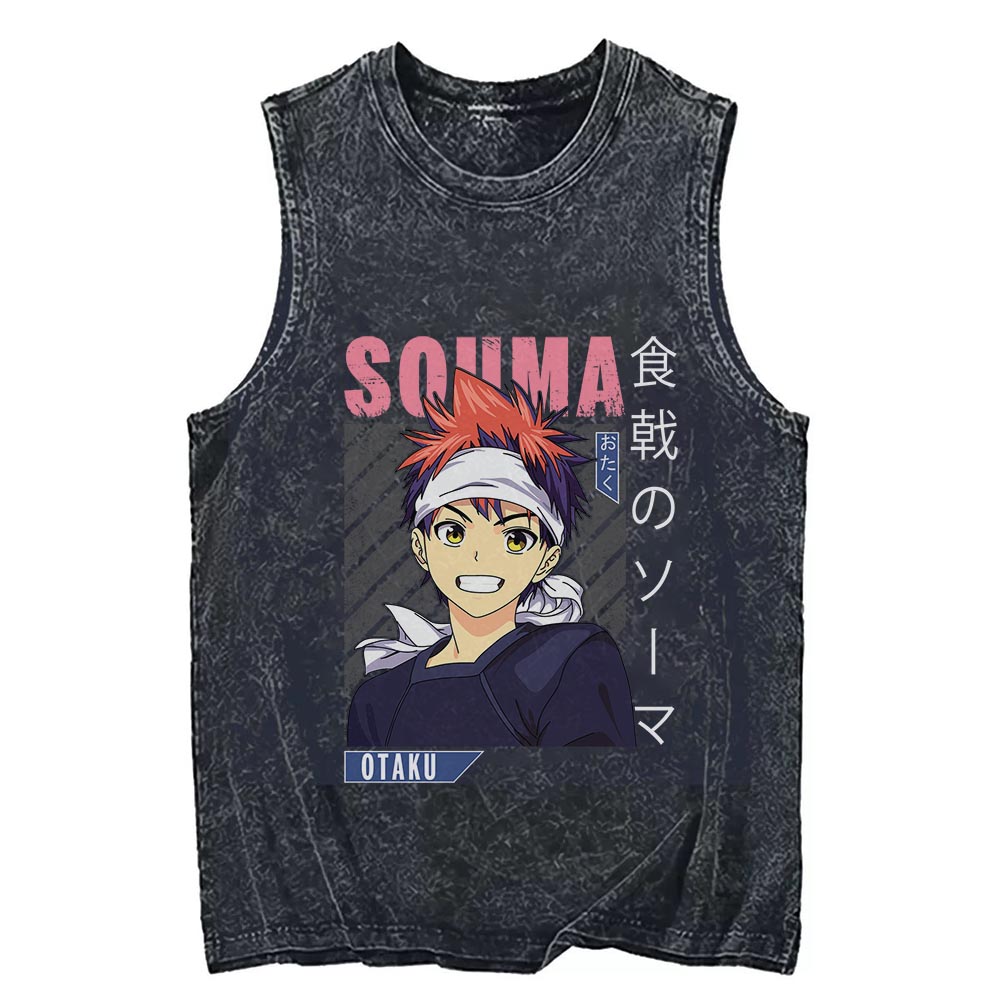 Souma Yukihira Food Wars Tank Top V7