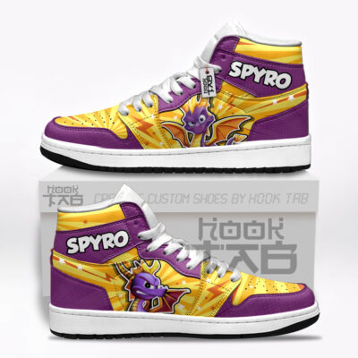 Spyro J1-Sneakers Custom Games Shoes