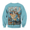 Blastoise Pokemon Japanese Art Sweatshirt