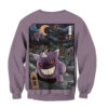 Gengar Pokemon Japanese Art Sweatshirt