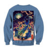 Mega Rayquaza Pokemon Japanese Art Sweatshirt