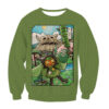 Ogerpon Pokemon Japanese Art Sweatshirt