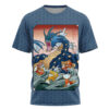 Gyarados and Magikarp Pokemon Japanese Art T-shirt