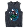 Tanjiro Kamado Demon Slayer Tank Top V4