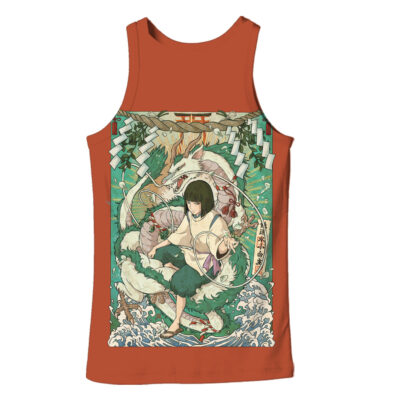 Haku Spirited Away 3D Tank Top