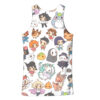 Chibi Chibi Spirited Away 3D Tank Top