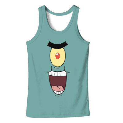 Plankton SpongeBob SquarePants 3D Tank Top