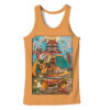 Charizard Pokemon Japanese Art 3D Tank Top