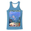 Lapras Pokemon Japanese Art 3D Tank Top