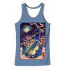 Mega Rayquaza Pokemon Japanese Art 3D Tank Top