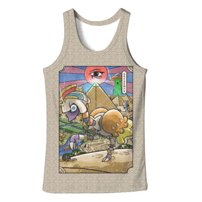 Espathra Pokemon Japanese Art 3D Tank Top