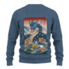 Gyarados and Magikarp Pokemon Japanese Art Ugly Christmas Sweater