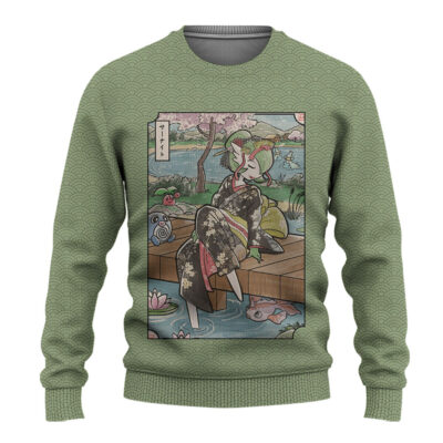 Gardevoir Pokemon Japanese Art Ugly Christmas Sweater