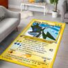 Shining Raichu Pokemon Card Pokemon Rug