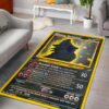 Shining Tyranitar Pokemon Card Pokemon Rug