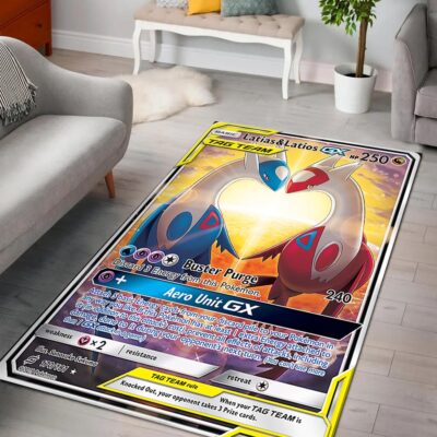 Latias & Latios Pokemon Card Pokemon Rug