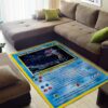 Shining Gyarados Pokemon Card Pokemon Rug