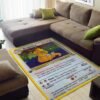 Dragonite Pokemon Card Pokemon Rug