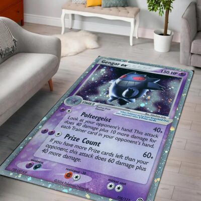 Gengar Ex Pokemon Card Pokemon Rug