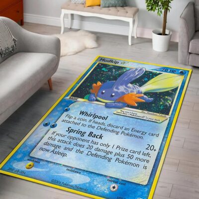 Mudkip Pokemon Card Pokemon Rug