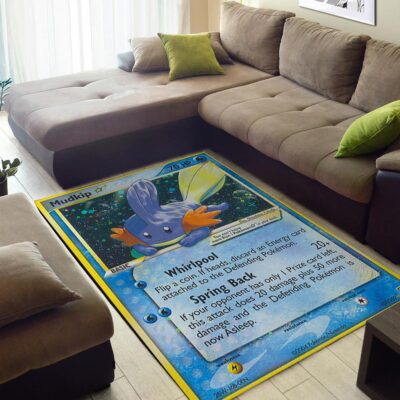 Mudkip Pokemon Card Pokemon Rug