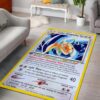 Light Dragonite Pokemon Card Pokemon Rug