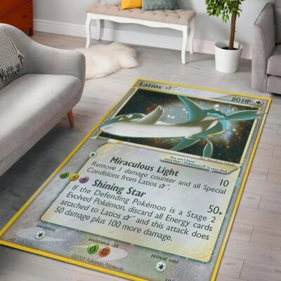 Latios Pokemon Card Pokemon Rug