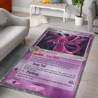 Espeon Ex Pokemon Card Pokemon Rug