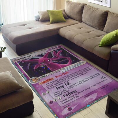 Espeon Ex Pokemon Card Pokemon Rug