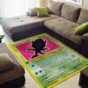 Shining Celebi Pokemon Card Pokemon Rug