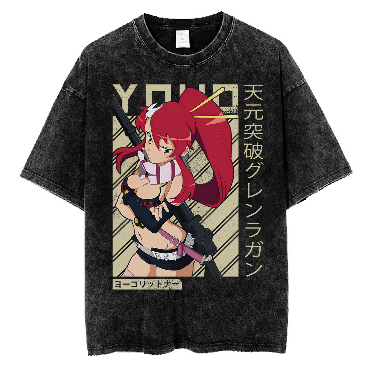 Yoko Littner Tengen Toppa Gurren Lagann T-shirt V3