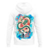 Chihiro Haku and No Face Spirited Away Zip Hoodie