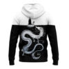 Chihiro No Face and Haku Dragon Spirited Away Zip Hoodie