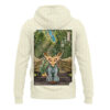 Leafeon Pokemon Japanese Art Zip Hoodie