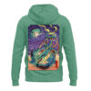 Mega Rayquaza Pokemon Japanese Art Zip Hoodie