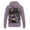 Gengar Pokemon Japanese Art Zip Hoodie