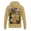 Ninetales Pokemon Japanese Art Zip Hoodie