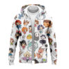 Chibi Chibi Spirited Away Zip Hoodie