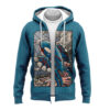 Kyogre Pokemon Japanese Art Zip Hoodie