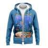 Lapras Pokemon Japanese Art Zip Hoodie