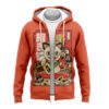 Meowth Pokemon Japanese Art Zip Hoodie