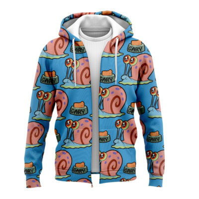 Gary SpongeBob SquarePants Zip Hoodie