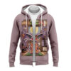 Espeon Pokemon Japanese Art Zip Hoodie