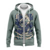 Lugia Pokemon Japanese Art Zip Hoodie